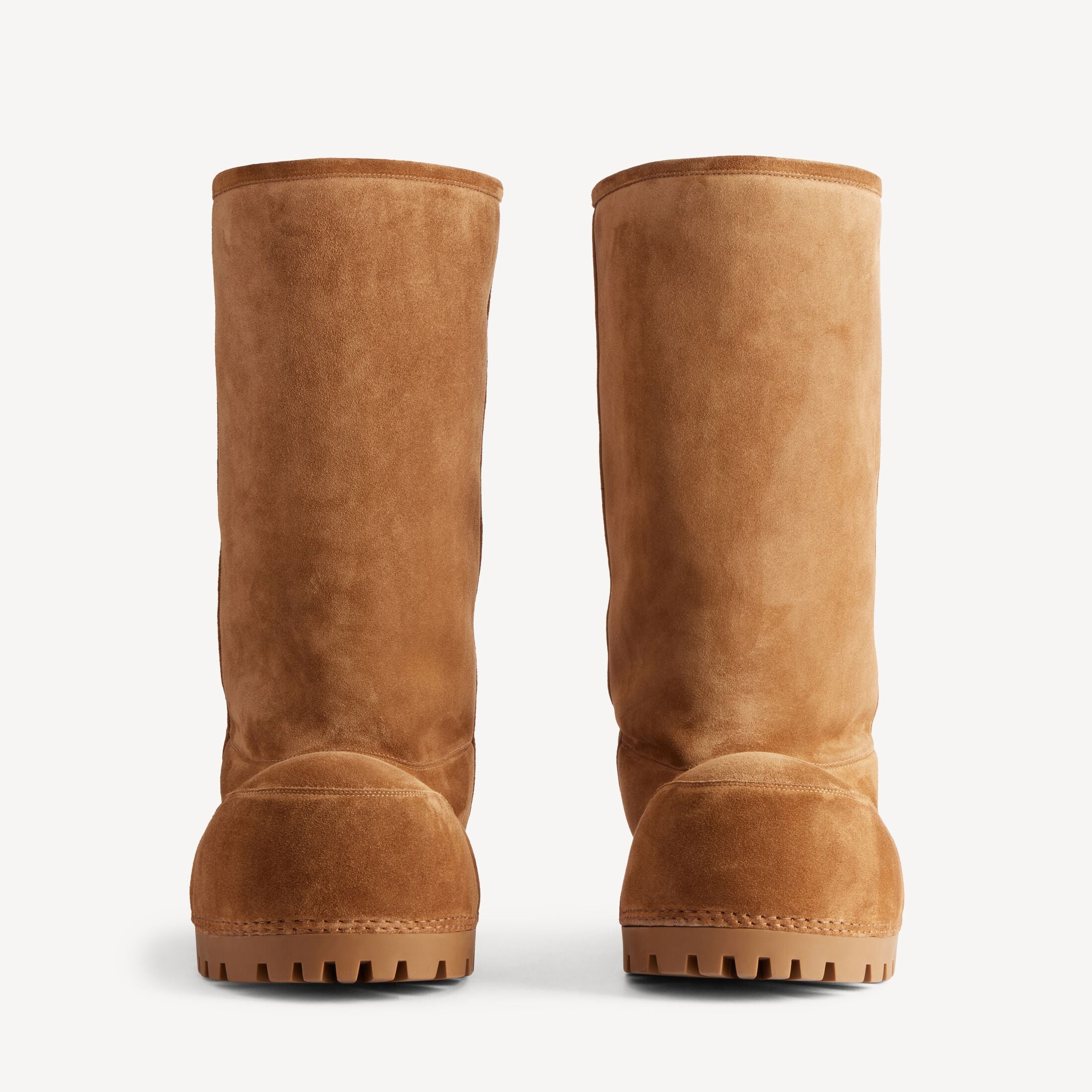 ALASKA FUR HIGH BOOT IN BROWN