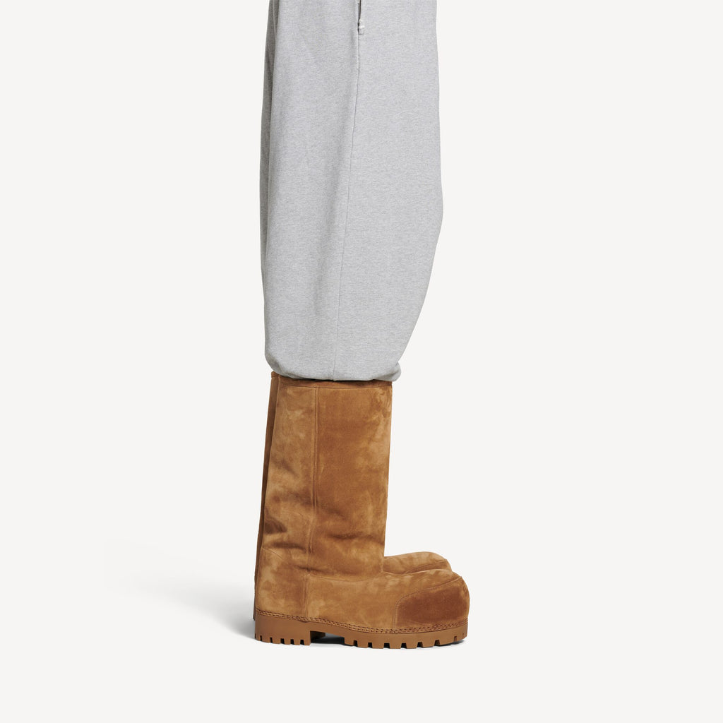 ALASKA FUR HIGH BOOT IN BROWN