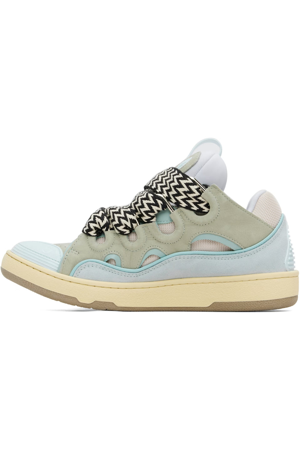 LANVIN
Blue Leather Curb Sneakers