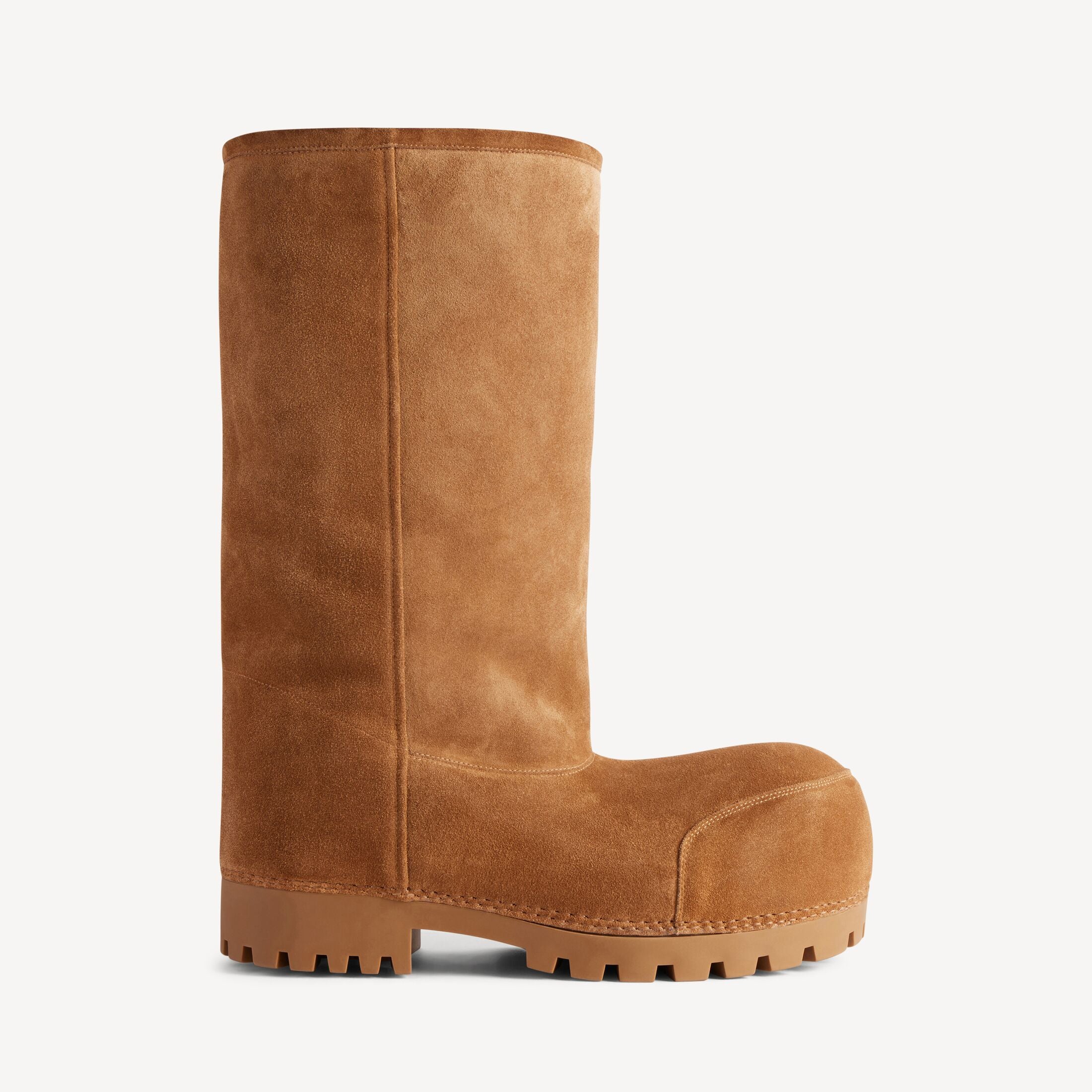 ALASKA FUR HIGH BOOT IN BROWN