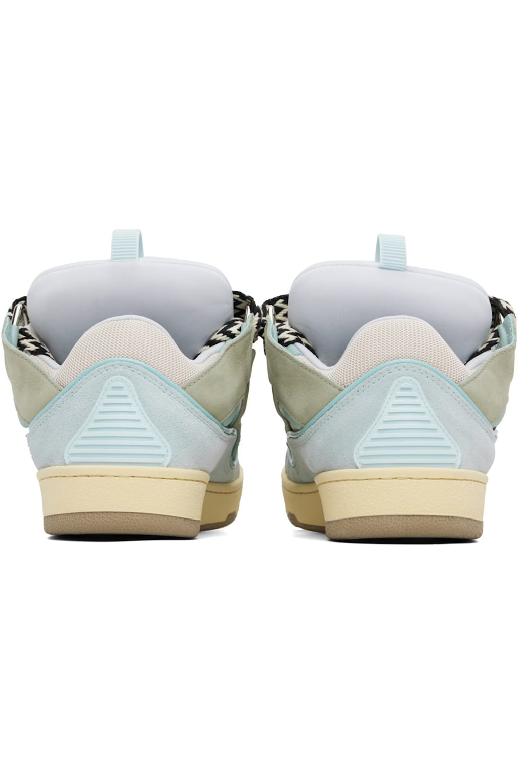 LANVIN
Blue Leather Curb Sneakers