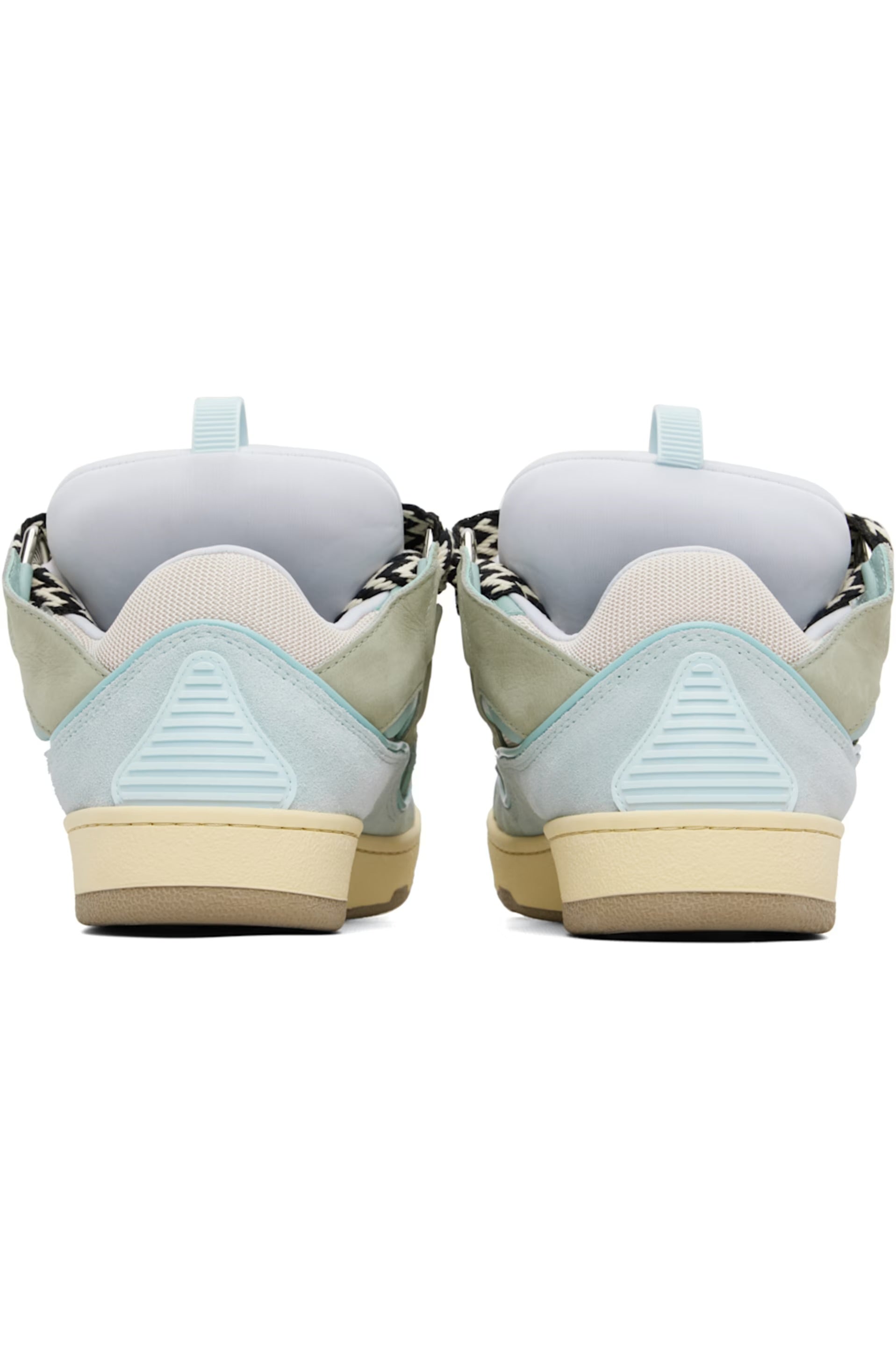 LANVIN
Blue Leather Curb Sneakers
